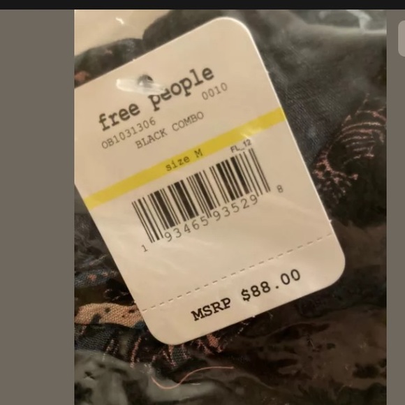 Free People Count Me In Trapeze Tank Lace Insert - Picture 5 of 7